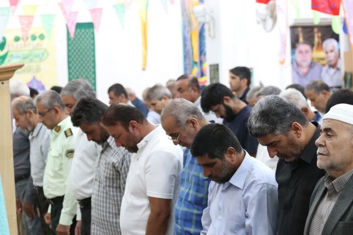 نماز جمعه بندرریگ به روایت تصویر