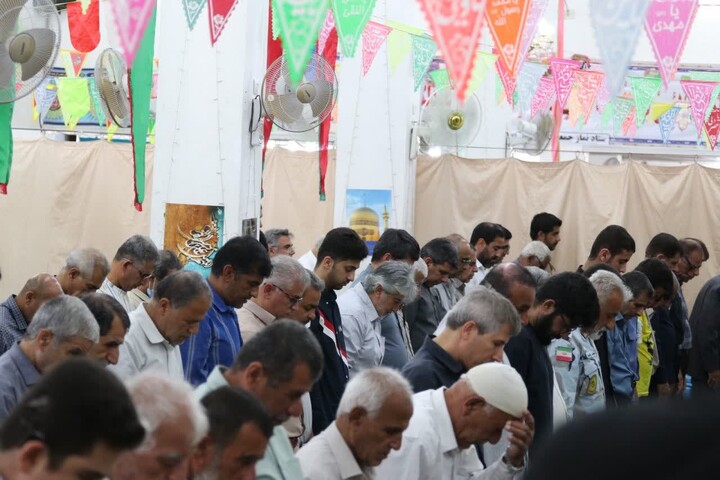 نماز جمعه بندرریگ به روایت تصویر