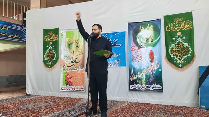 تصاویر/اقامه نماز عبادی سیاسی جمعه در خمین