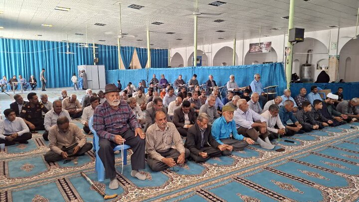 تصاویر/ اقامه نمازجمعه شهر یزدان‌ آباد