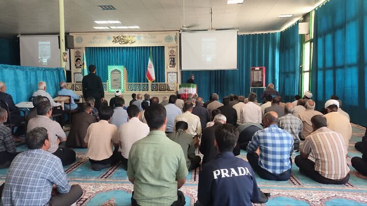 تصاویر/ اقامه نمازجمعه شهر یزدان‌ آباد