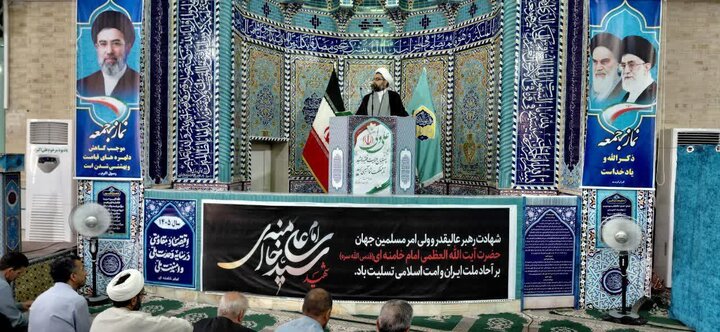 تصاویر/ اقامه نمازجمعه شهر انار