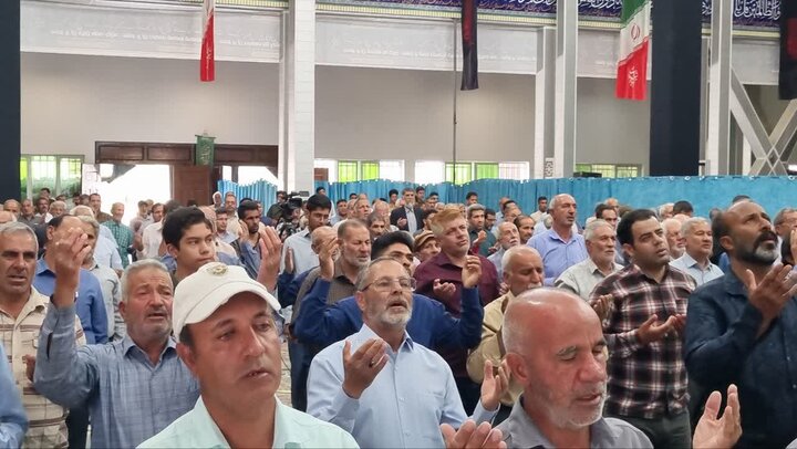 تصاویر/ اقامه نمازجمعه شهر رابر