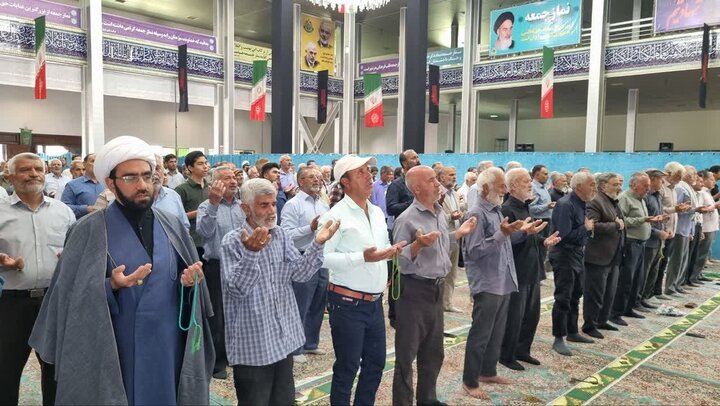 تصاویر/ اقامه نمازجمعه شهر رابر
