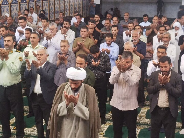 نماز جمعه عسلویه به روایت تصویر