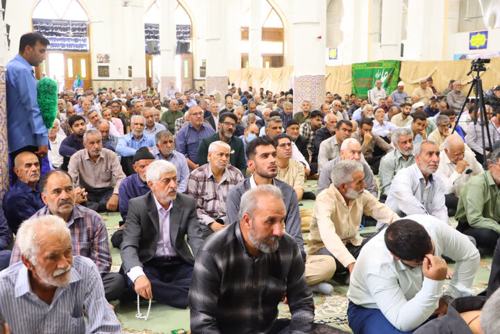 تصاویر/ نماز عبادی سیاسی جمعه شهرستان بافق