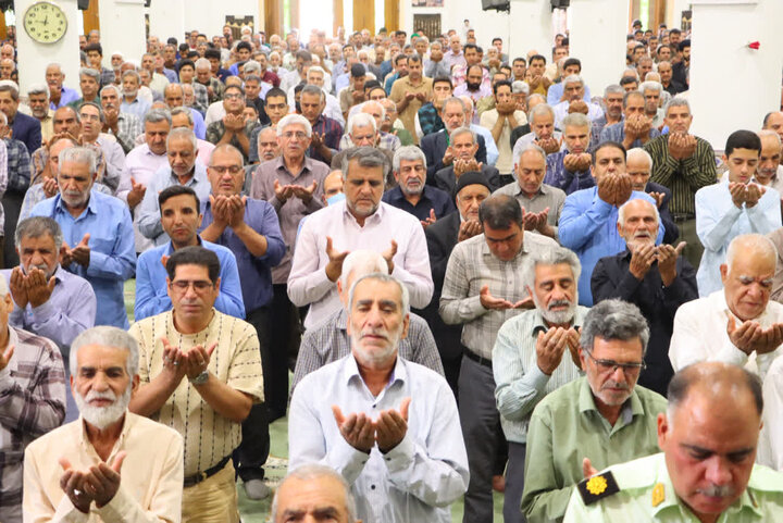 تصاویر/ نماز عبادی سیاسی جمعه شهرستان بافق