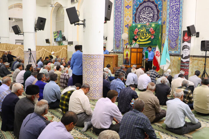 تصاویر/ نماز عبادی سیاسی جمعه شهرستان بافق