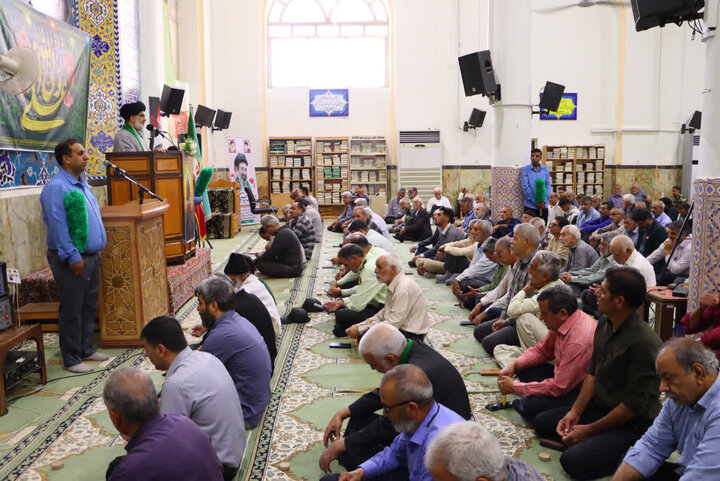 تصاویر/ نماز عبادی سیاسی جمعه شهرستان بافق