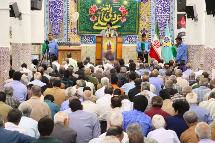 تصاویر/ نماز عبادی سیاسی جمعه شهرستان بافق
