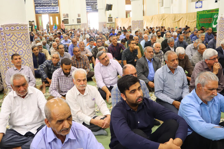 تصاویر/ نماز عبادی سیاسی جمعه شهرستان بافق