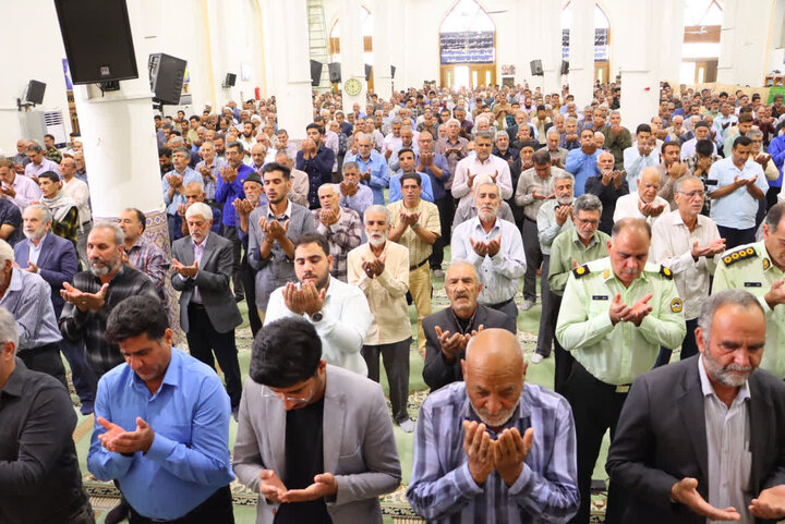 تصاویر/ نماز عبادی سیاسی جمعه شهرستان بافق