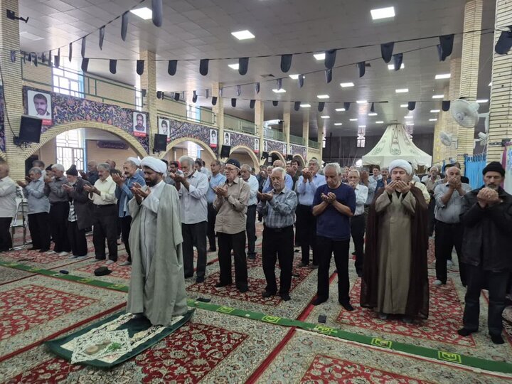 تصاویر/ اقامه نمازجمعه شهر پاریز