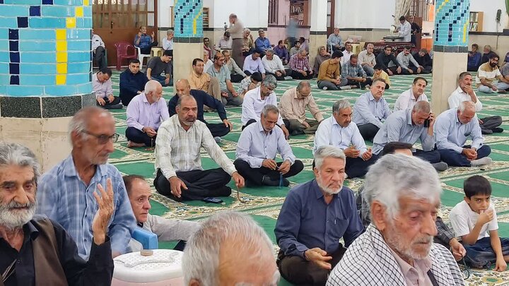 تصاویر/ اقامه نمازجمعه شهر بهرمان