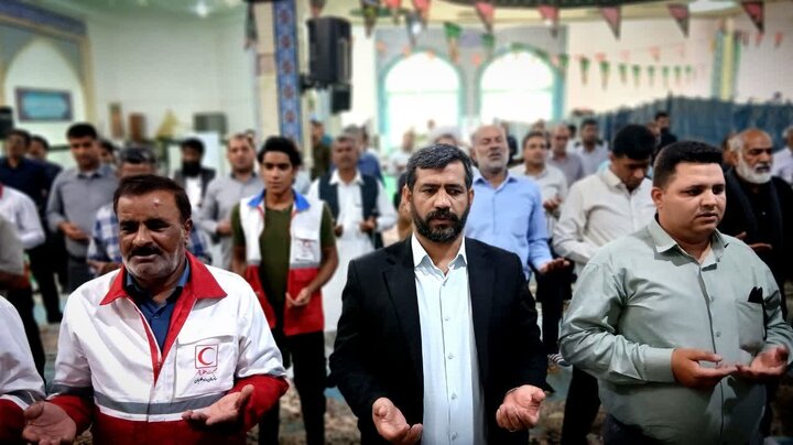 تصاویر/ اقامه نمازجمعه شهر فهرج