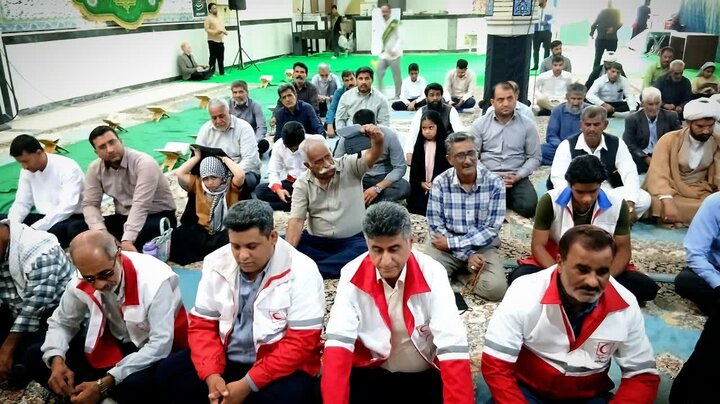 تصاویر/ اقامه نمازجمعه شهر فهرج
