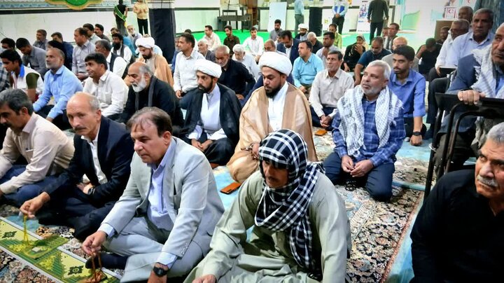 تصاویر/ اقامه نمازجمعه شهر فهرج