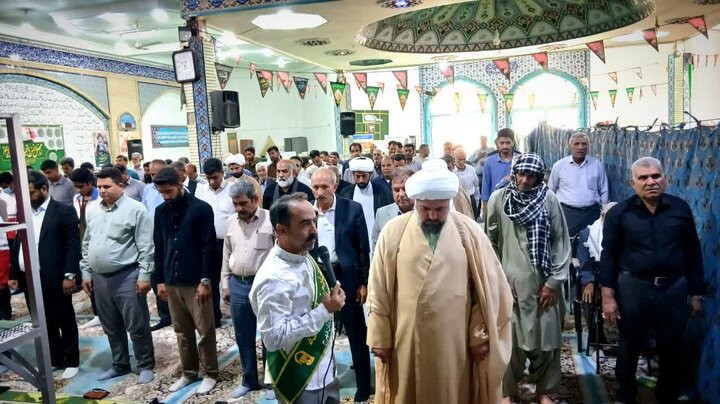 تصاویر/ اقامه نمازجمعه شهر فهرج