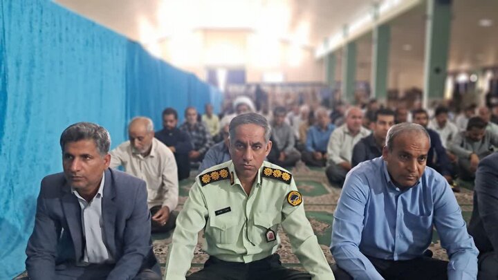 تصاویر/ اقامه نمازجمعه شهر عنبرآباد