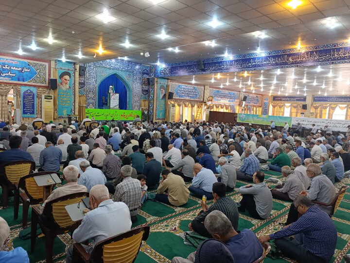 نماز جمعه بوشهر به روایت تصویر