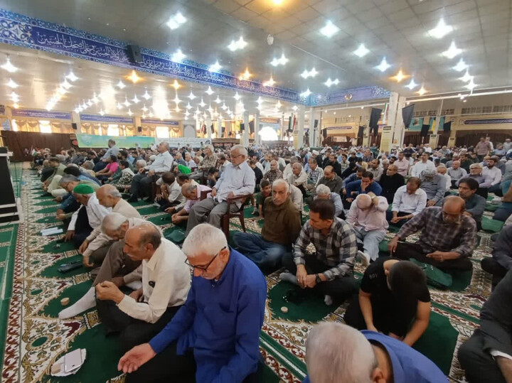 نماز جمعه بوشهر به روایت تصویر
