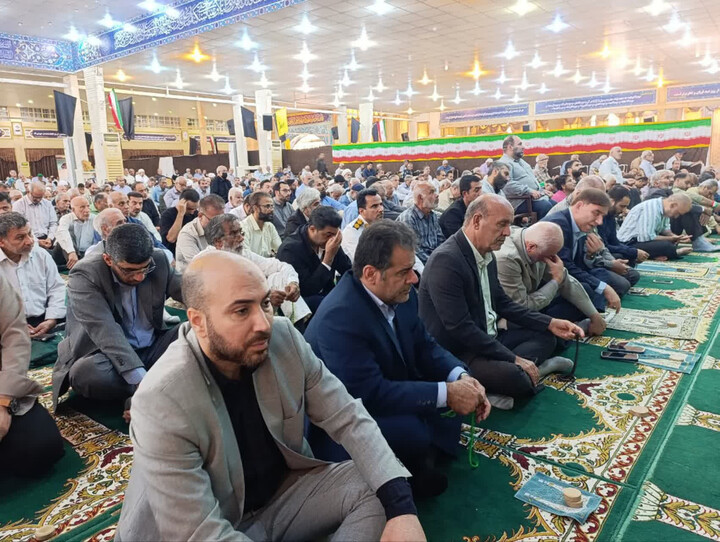 نماز جمعه بوشهر به روایت تصویر