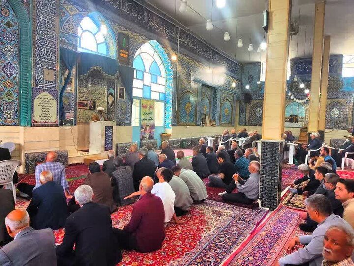 تصاویر/ نماز عبادی سیاسی جمعه جوشقان قالی