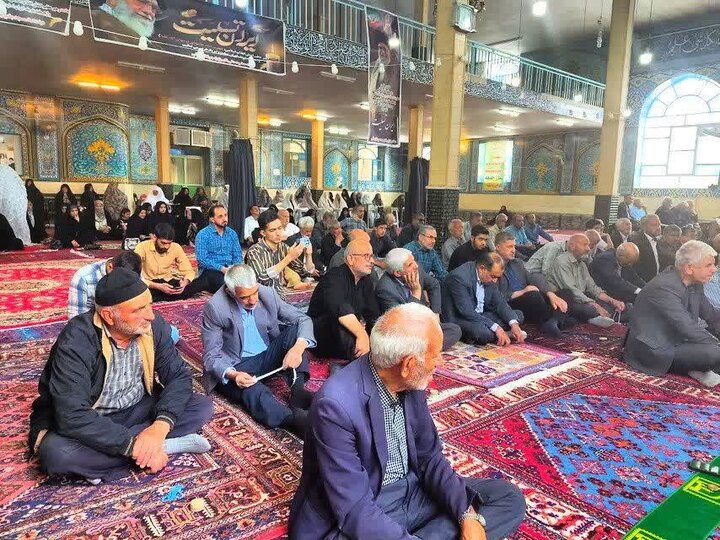 تصاویر/ نماز عبادی سیاسی جمعه جوشقان قالی