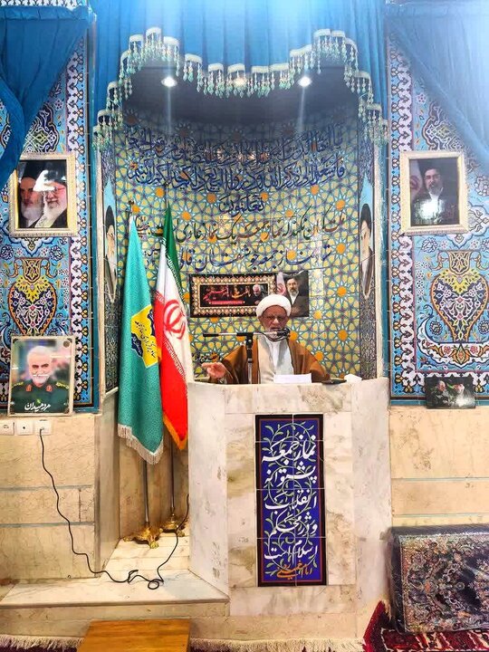 تصاویر/ نماز عبادی سیاسی جمعه جوشقان قالی