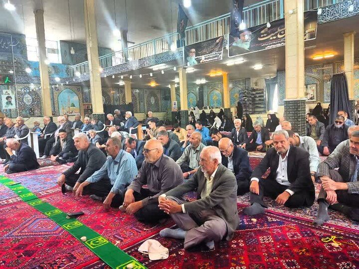 تصاویر/ نماز عبادی سیاسی جمعه جوشقان قالی