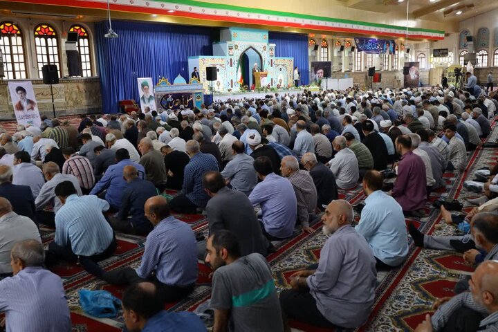 تصاویر/ نماز عبادی سیاسی جمعه شهرستان ساری