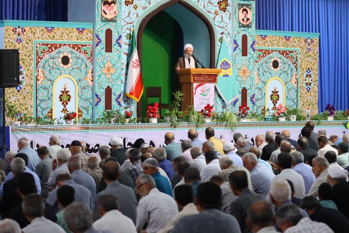 تصاویر/ نماز عبادی سیاسی جمعه شهرستان ساری