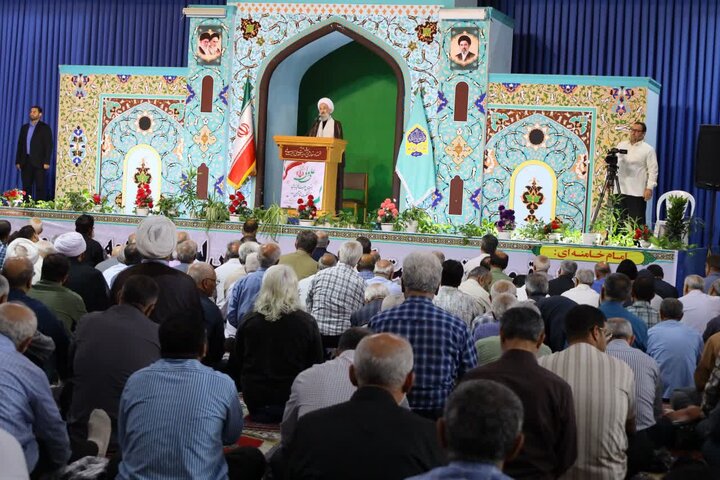 تصاویر/ نماز عبادی سیاسی جمعه شهرستان ساری