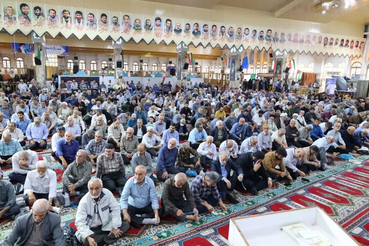 تصاویر/ نماز عبادی سیاسی جمعه شهرستان ساری
