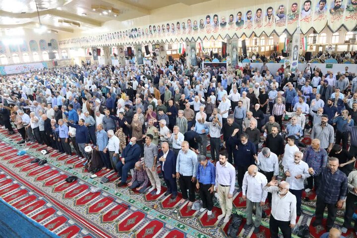تصاویر/ نماز عبادی سیاسی جمعه شهرستان ساری