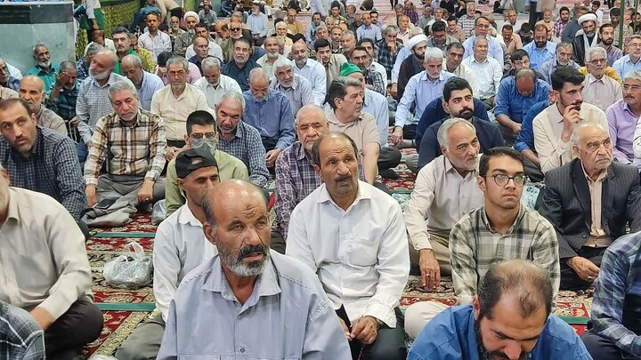 تصاویر| نماز جمعه عبادی سیاسی بیرجند