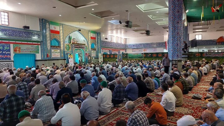 تصاویر| نماز جمعه عبادی سیاسی بیرجند