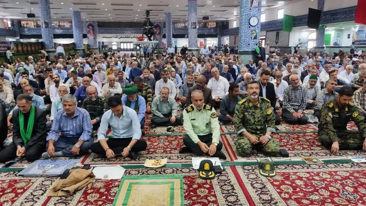 تصاویر| نماز جمعه عبادی سیاسی بیرجند