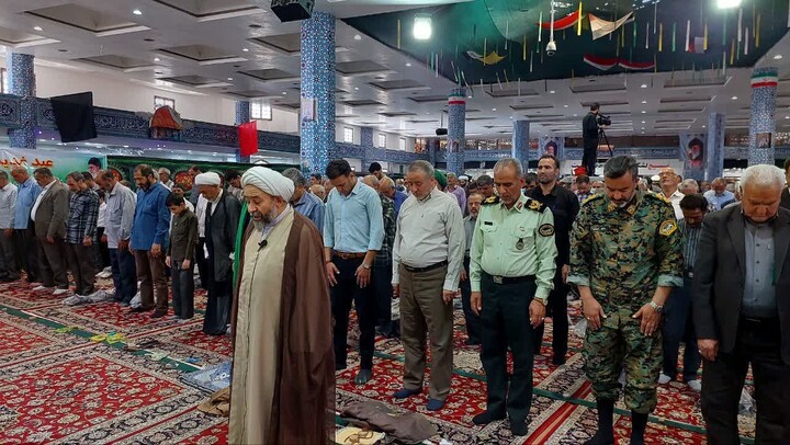 تصاویر| نماز جمعه عبادی سیاسی بیرجند