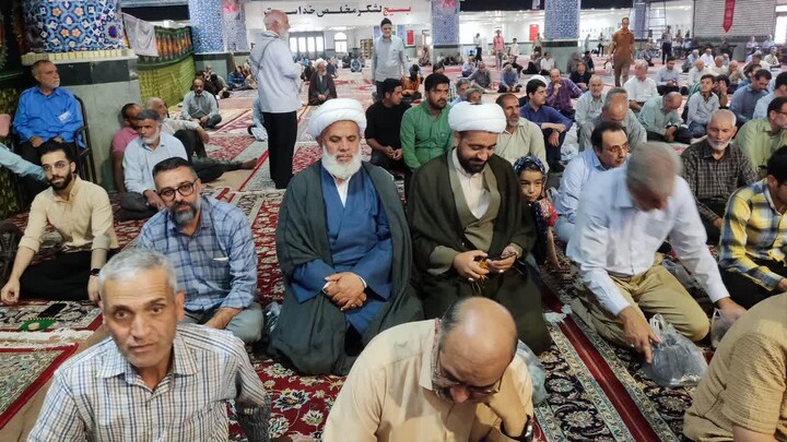 تصاویر| نماز جمعه عبادی سیاسی بیرجند