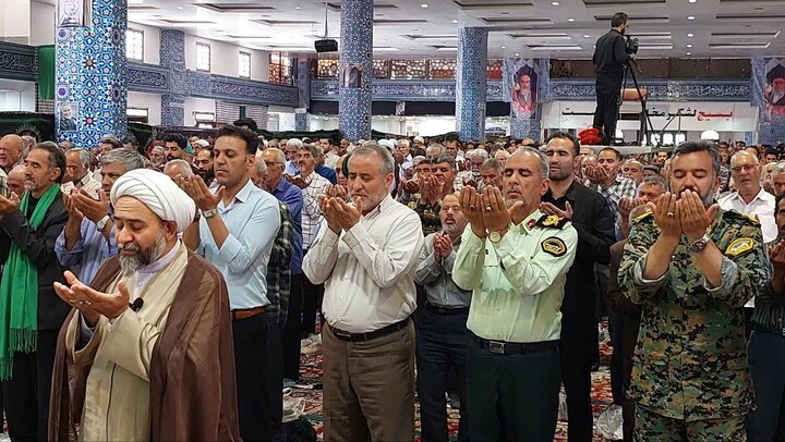 تصاویر| نماز جمعه عبادی سیاسی بیرجند
