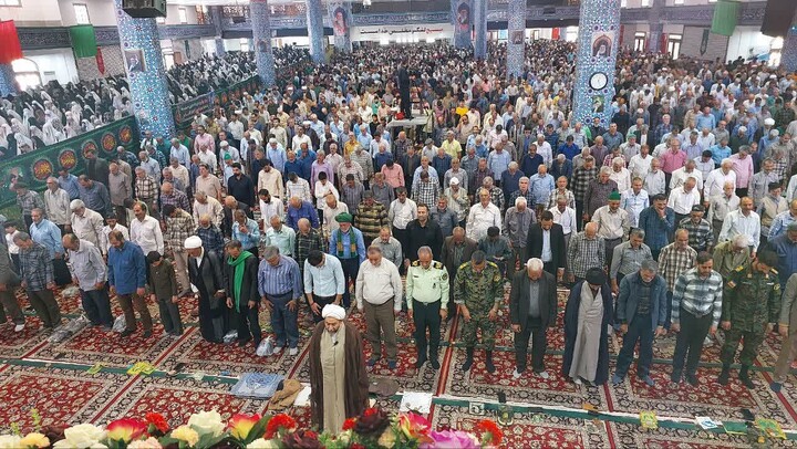 تصاویر| نماز جمعه عبادی سیاسی بیرجند
