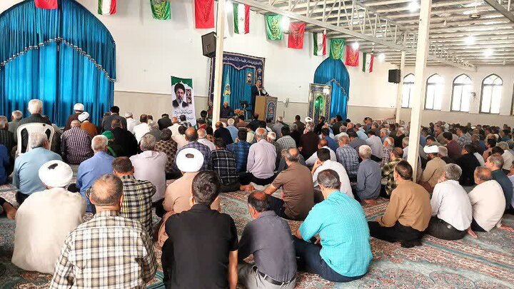 تصاویر/ نماز عبادی سیاسی جمعه  نوش آباد