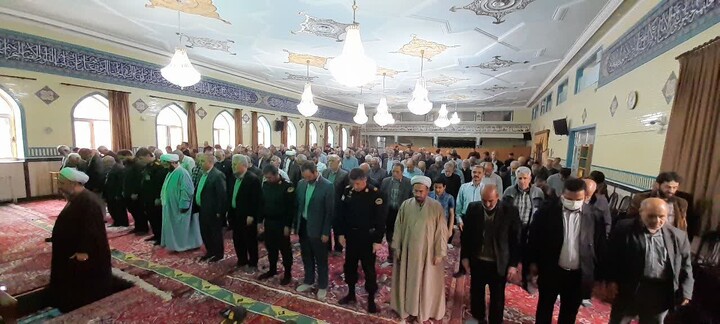تصاویر/ نماز عبادی سیاسی جمعه اسکو