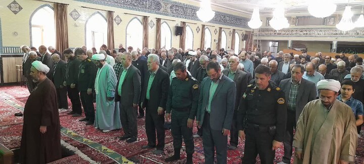 تصاویر/ نماز عبادی سیاسی جمعه اسکو