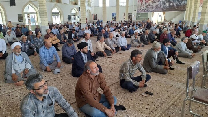تصاویر| نماز جمعه عبادی سیاسی قاین