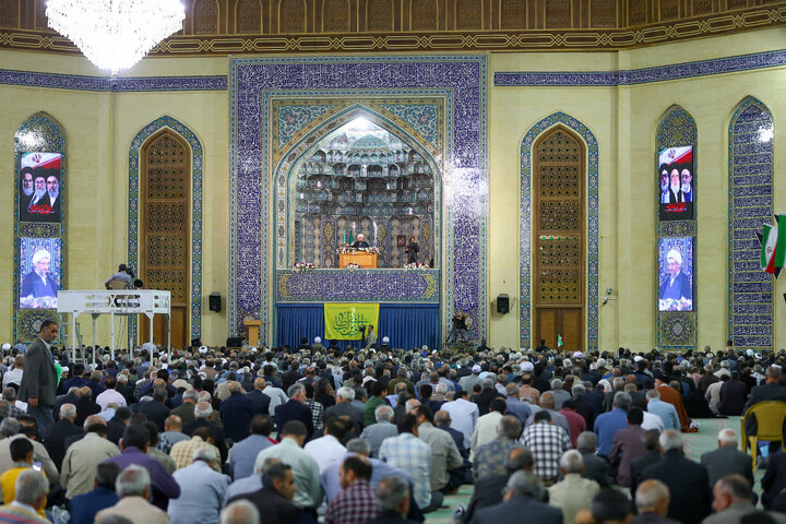 تصاویر/ نماز عبادی سیاسی جمعه تبریز