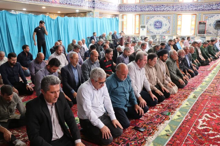 تصاویر/ نماز عبادی سیاسی جمعه جلفا
