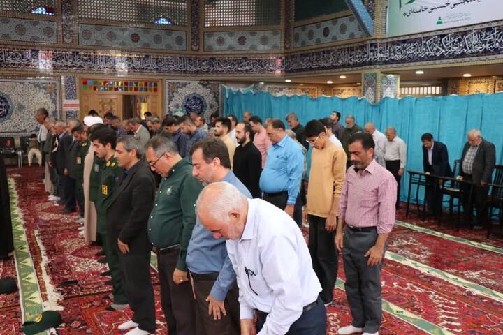 تصاویر/ نماز عبادی سیاسی جمعه جلفا
