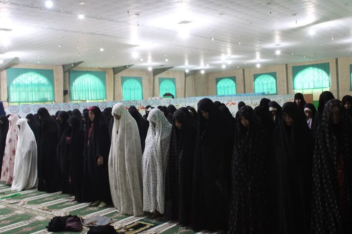 تصاویر/ آیین عبادی سیاسی نماز جمعه شهرستان دلگان